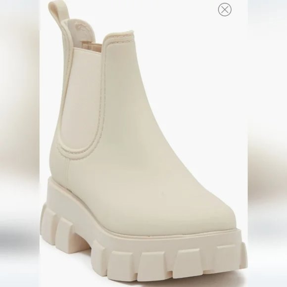 JEFFREY CAMPBELL PLAY Free People Chunky Chelsea Combat Boots Sz 8 NEW IN BOX - Picture 3 of 3